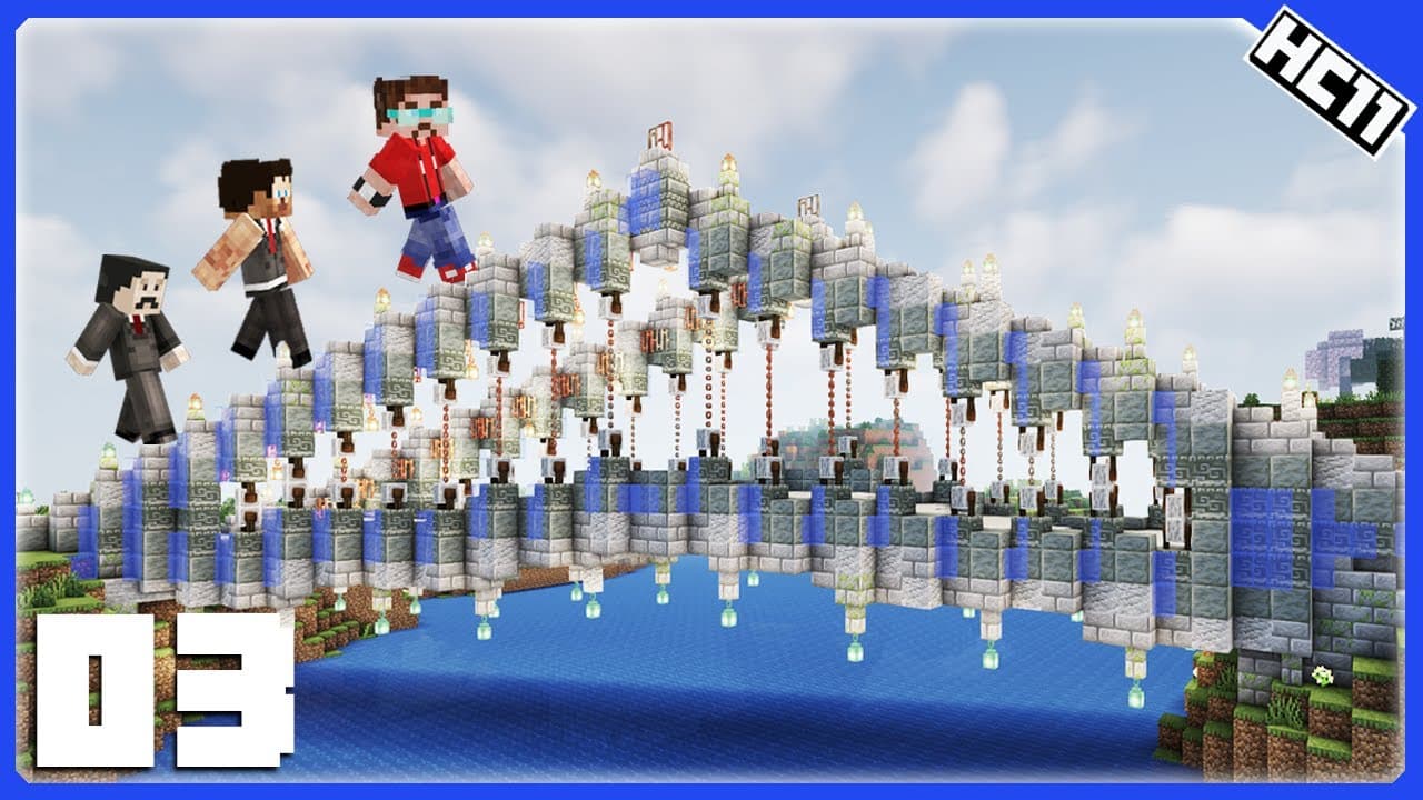 The Arcane Bridge! | HermitCraft 11 | Ep 03