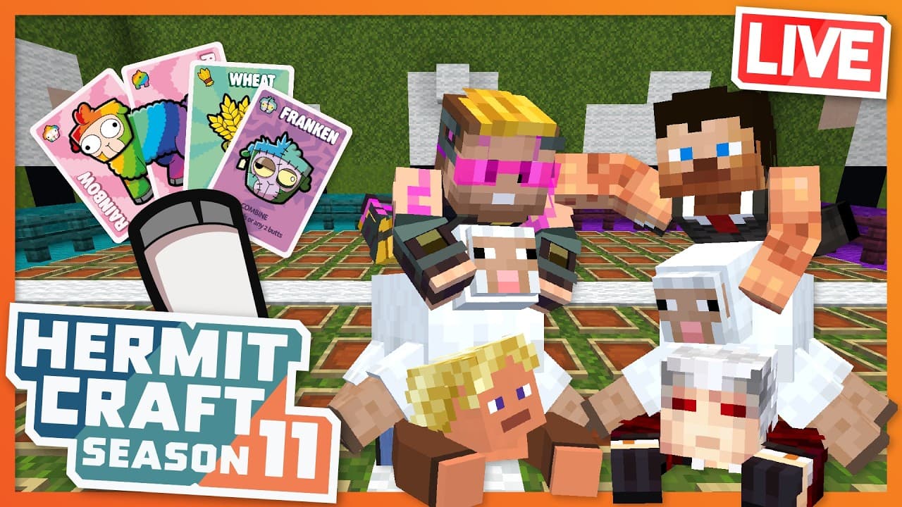 🔴Is That Sheep Looking At ZITS??? - Minecraft Hermitcraft Season 11