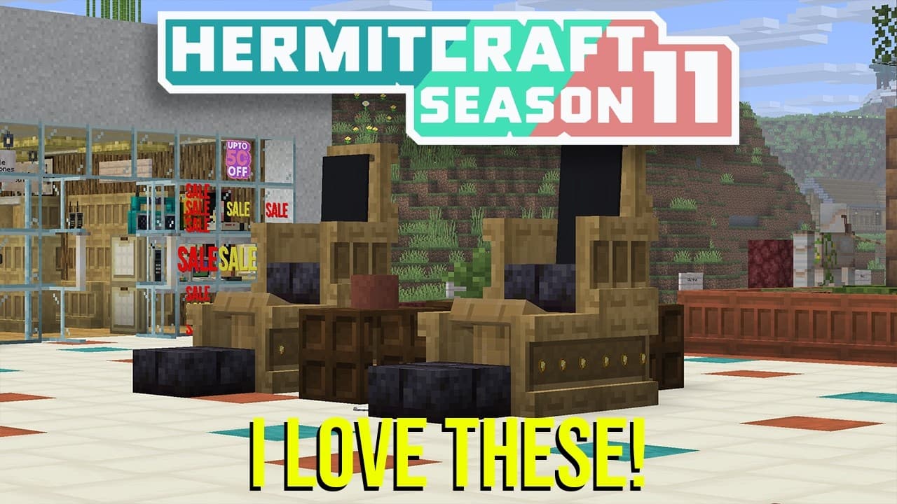 Multiple Shops Complete! - HERMITCRAFT S11 - EP37