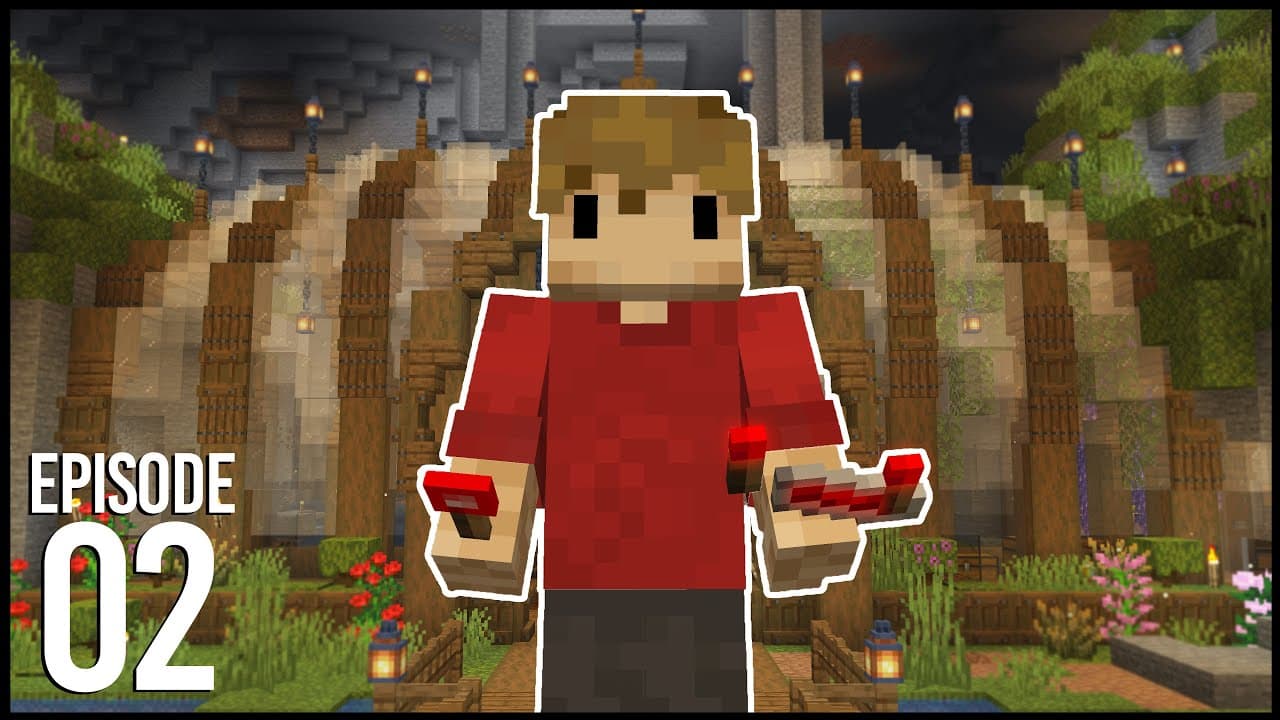 Hermitcraft 11: Episode 2 - LEARNING REDSTONE!