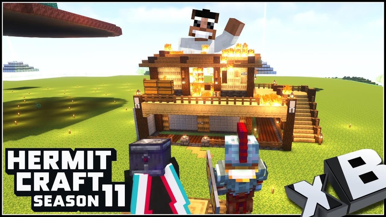 Let It BURN! | HermitCraft 11 | 09