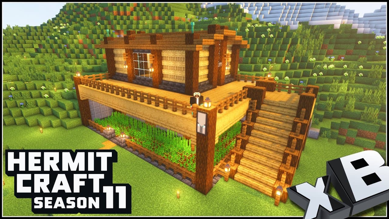 Shack Of Starter! | HermitCraft 11 | 02