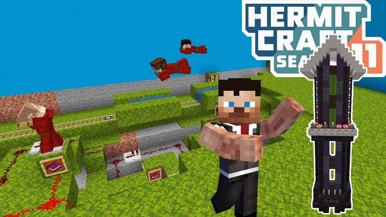 Oh We Flying! - HermitCraft S11 Ep15