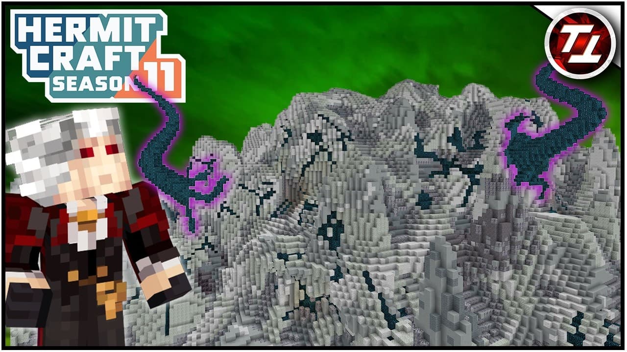 The Corrupted Mountain! - Hermitcraft 11 #13