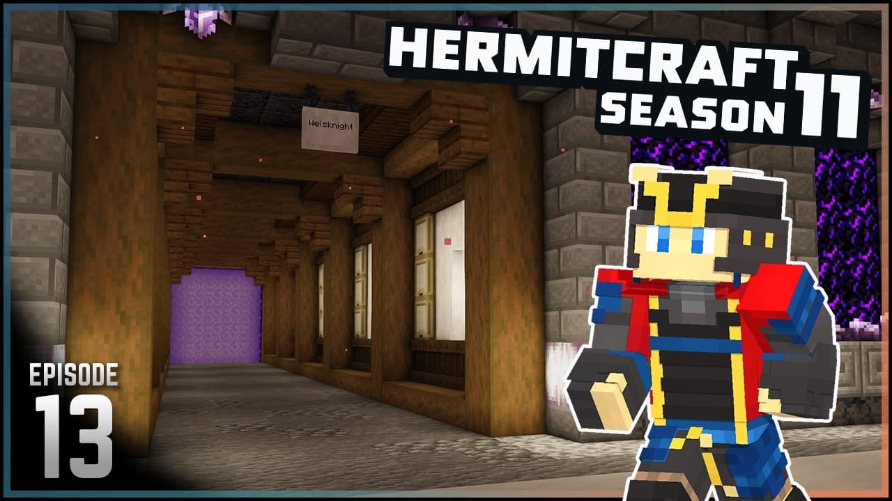 New Rocket Shop & Nether Tunnel | Hermitcraft S11 - Ep. 13