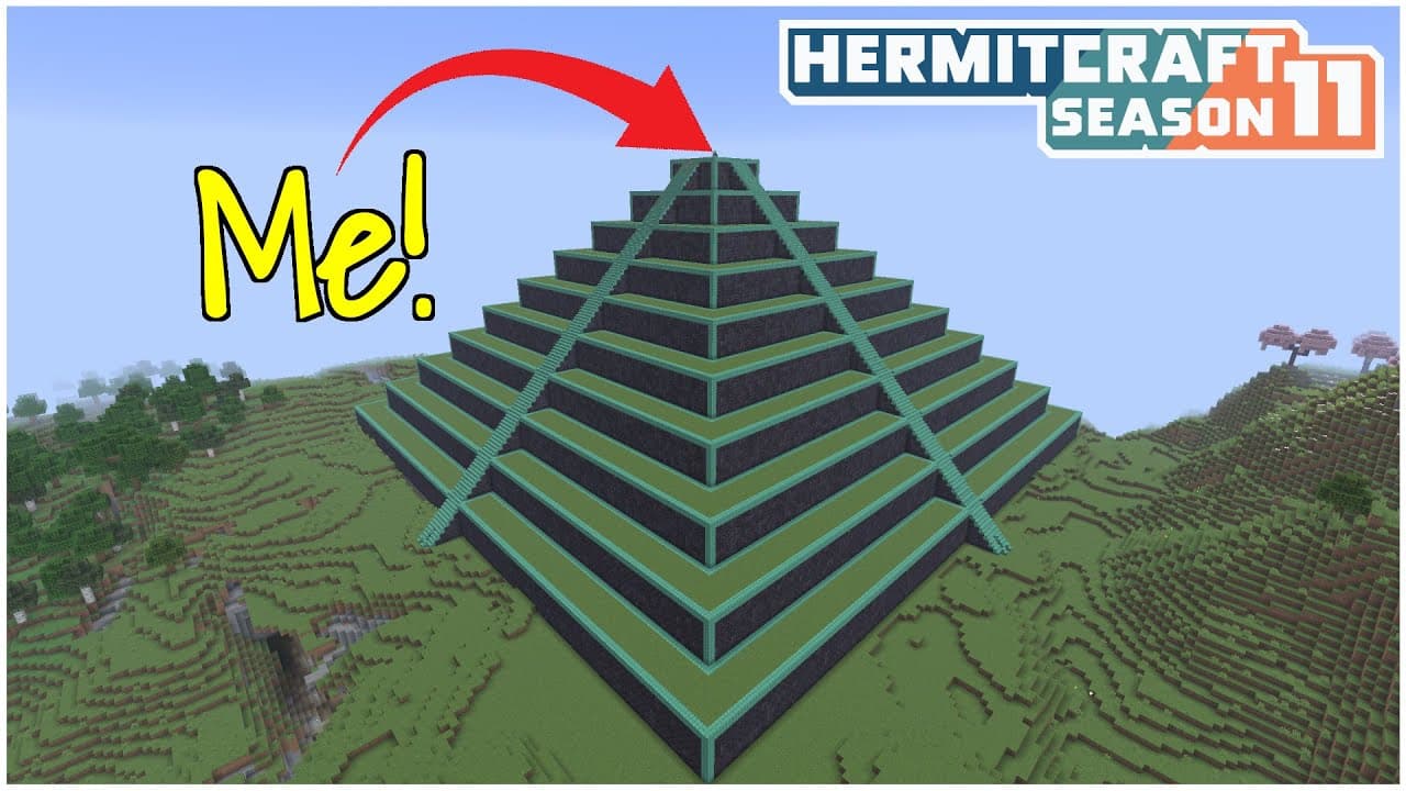 Base Progress, Iron Farm and Deepslate! - HermitCraft 11 - E06