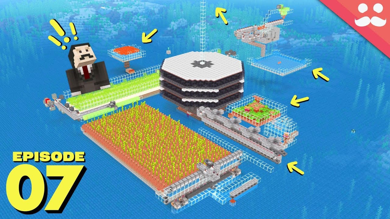 Hermitcraft 11: Episode 7 - ALL the Farms