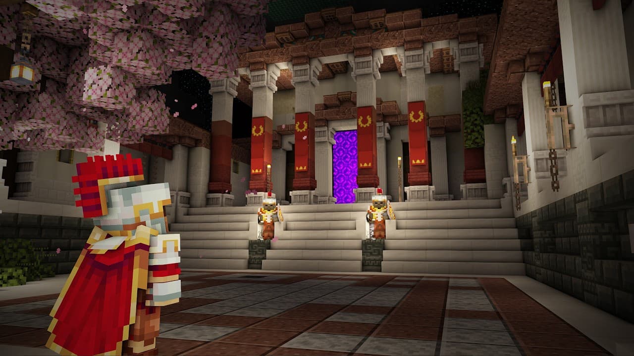 Hermitcraft 11: I Built a Roman Temple… in the NETHER?! (Ep.10)