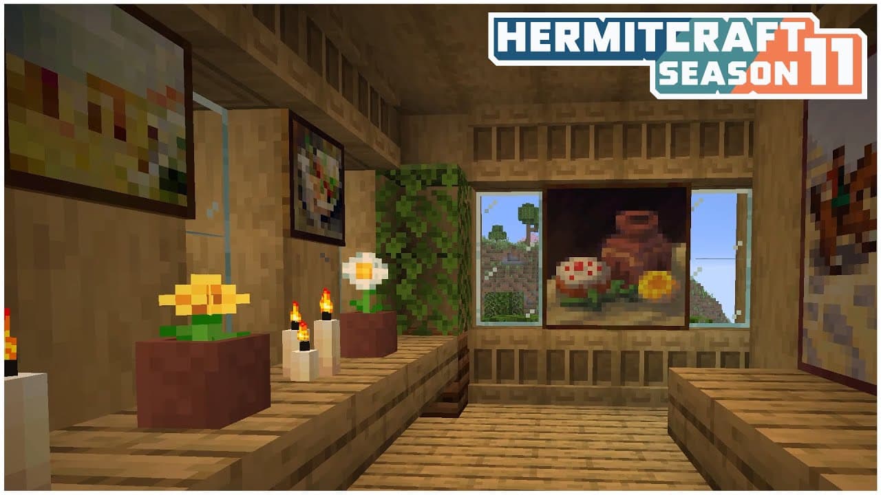 Interior & Villager Farms - HermitCraft 11 - E04