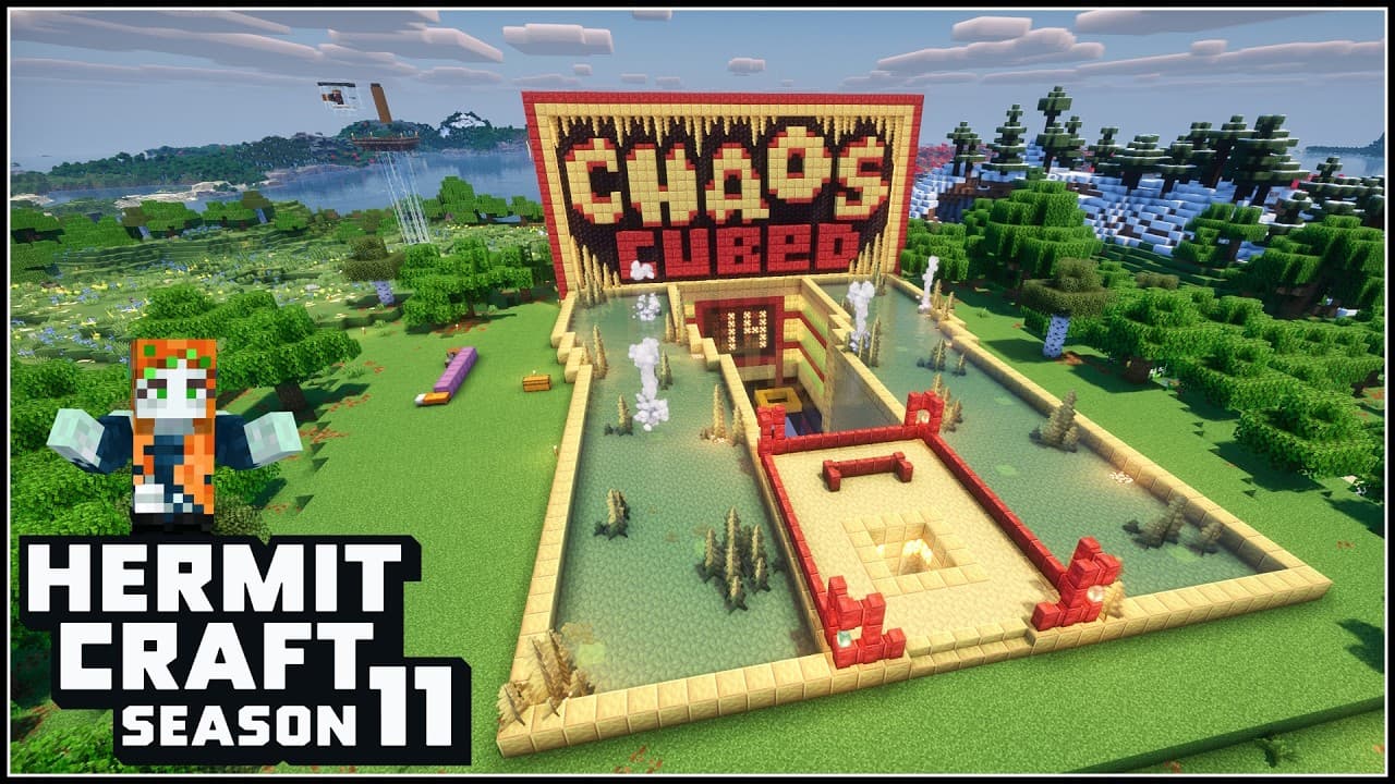 CHAOS Cubed is Born! | HermitCraft 11 | 46