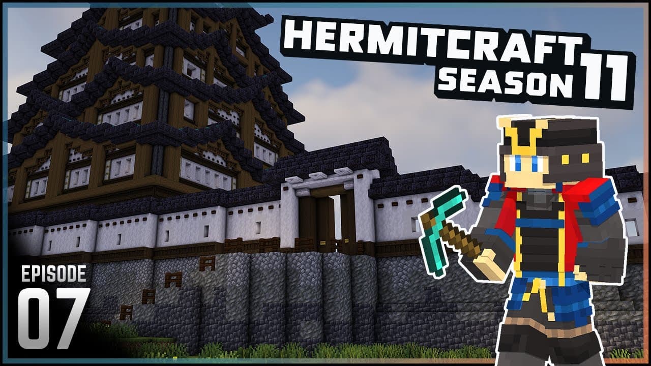 Courtyard Walls | Hermitcraft S11 - Ep. 7