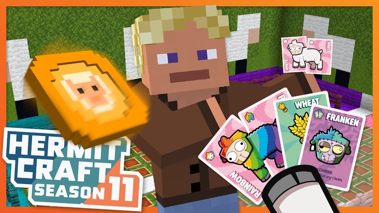I Designed a REAL Card Game!!! - Minecraft Hermitcraft Season 11