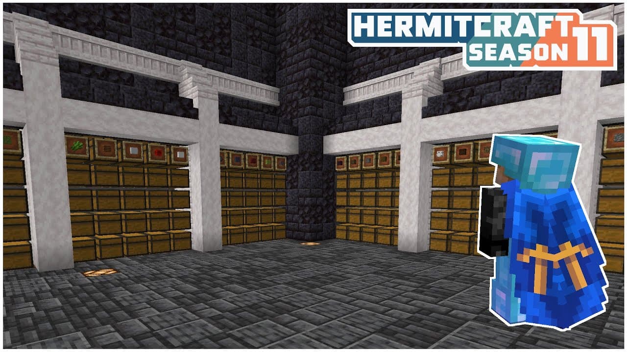 Massive Storage Room! - HermitCraft 11 - E07