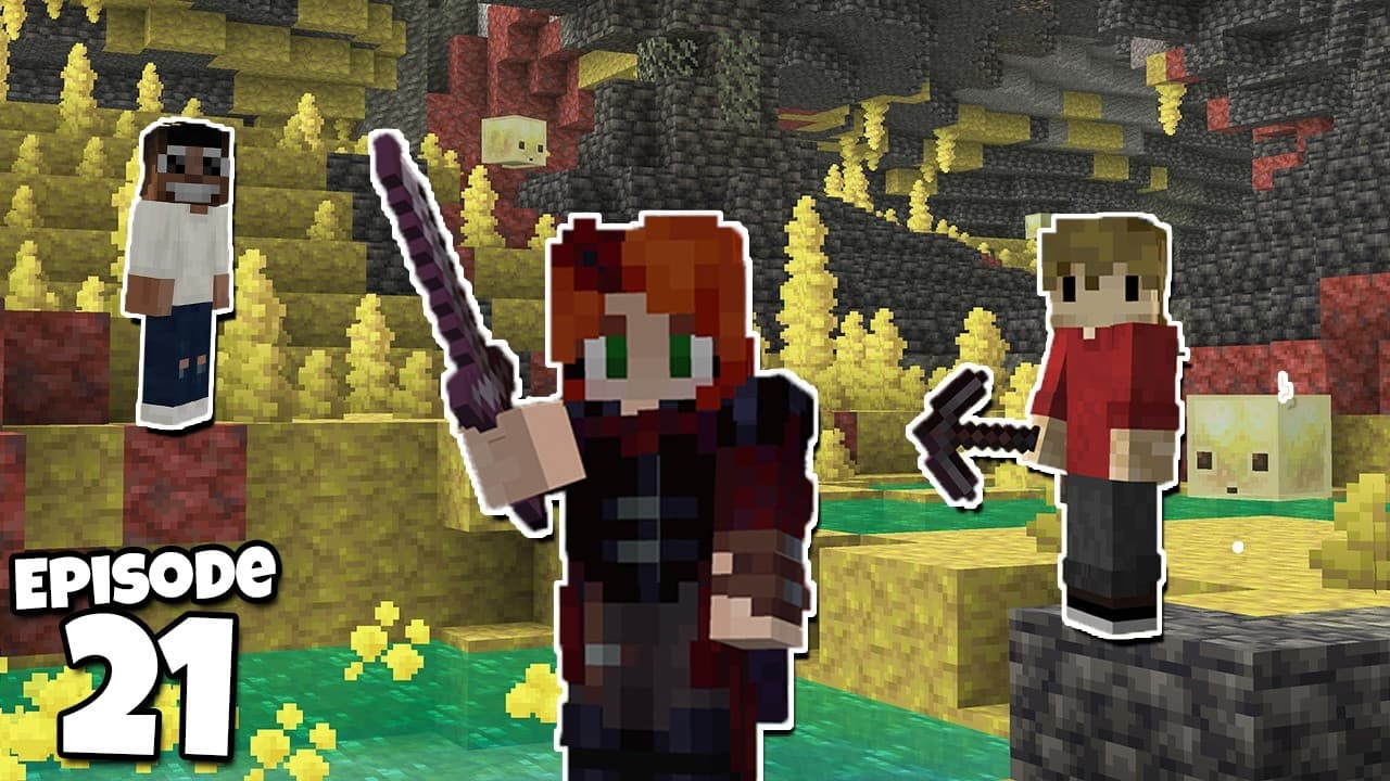 Sulfur Caving! Hermitcraft 11 - Episode 21
