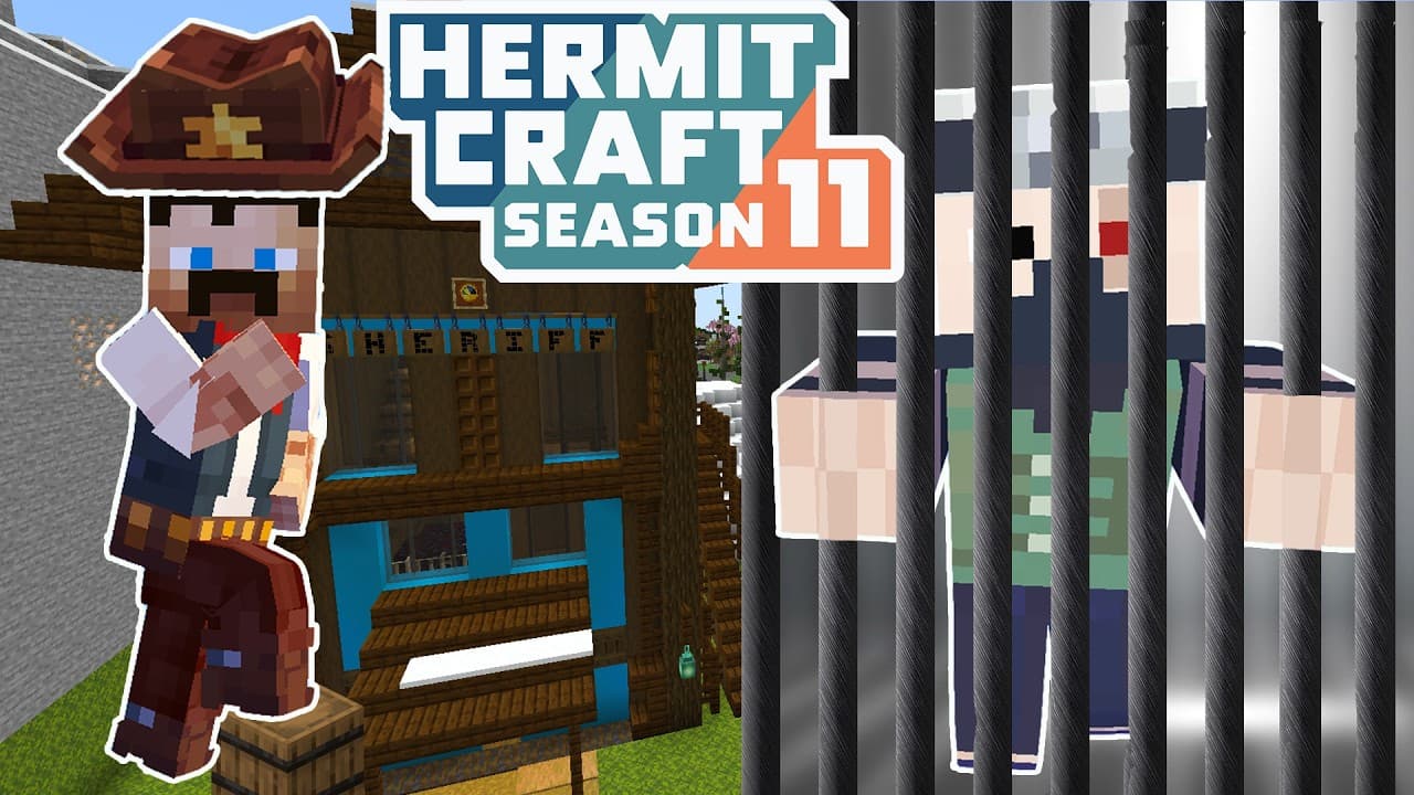 Caught My First Robber! - HermitCraft S11 Ep17