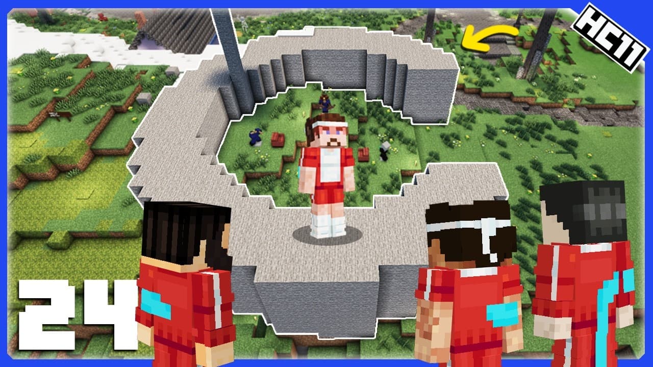 The C-team HQ is actually INSANE! | HermitCraft 11 | Ep 24