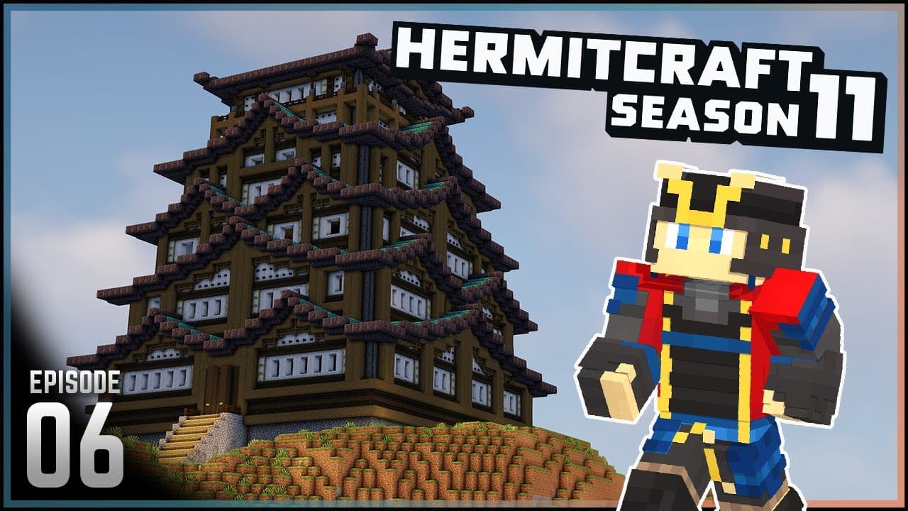 I Built an ENTIRE CASTLE to Fix My Storage | Hermitcraft S11 - Ep. 6