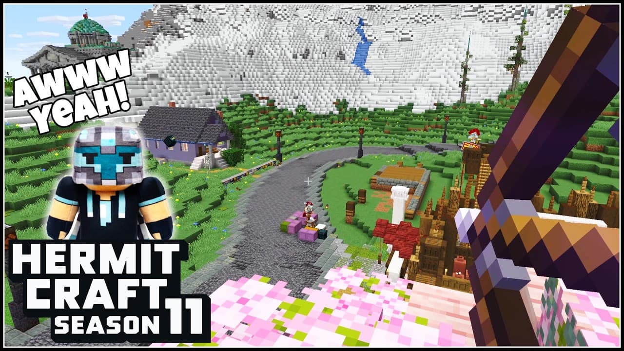 NEW FRIENDS!! | HermitCraft 11 | 35