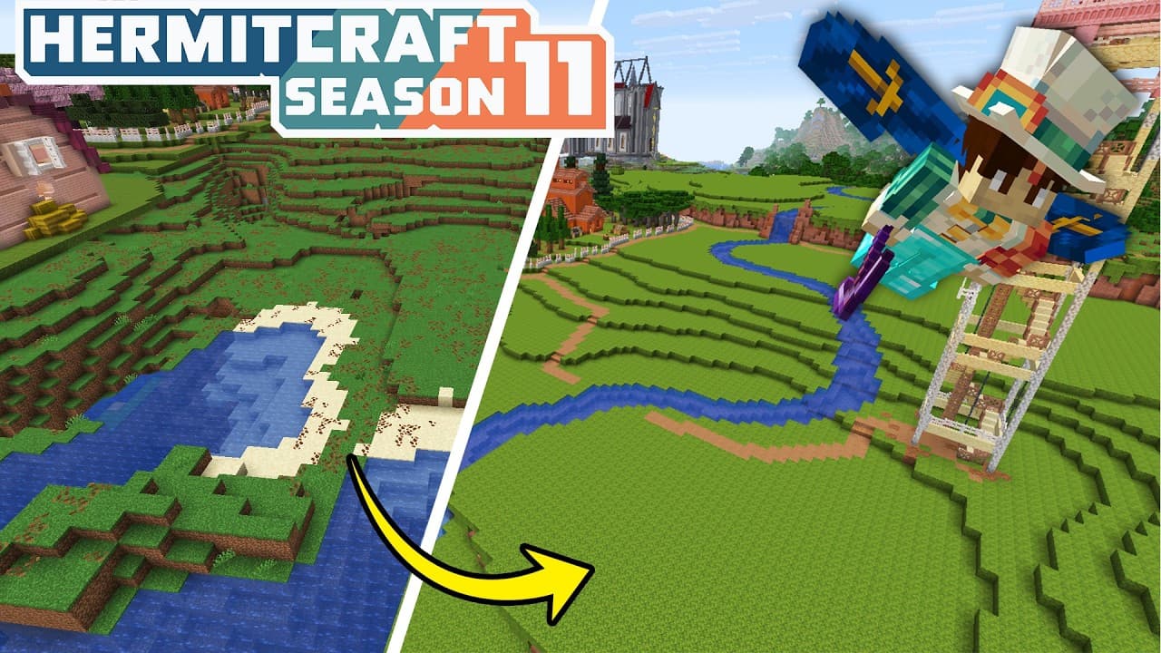 Transforming My Whole Area! | Hermitcraft Season 11 | Ep.11