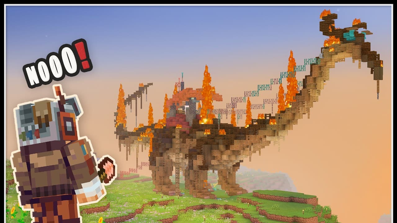 Who Burned Down My Base? -  Hermitcraft 11 Episode 3