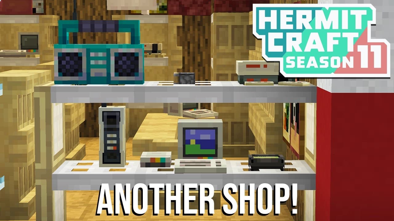 Finishing Another Shop! - HERMITCRAFT S11 - EP29