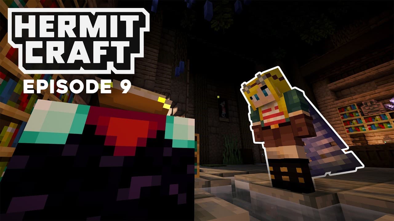 Hermitcraft S11: Building a MAGICAL Enchanting Room! | Episode 9