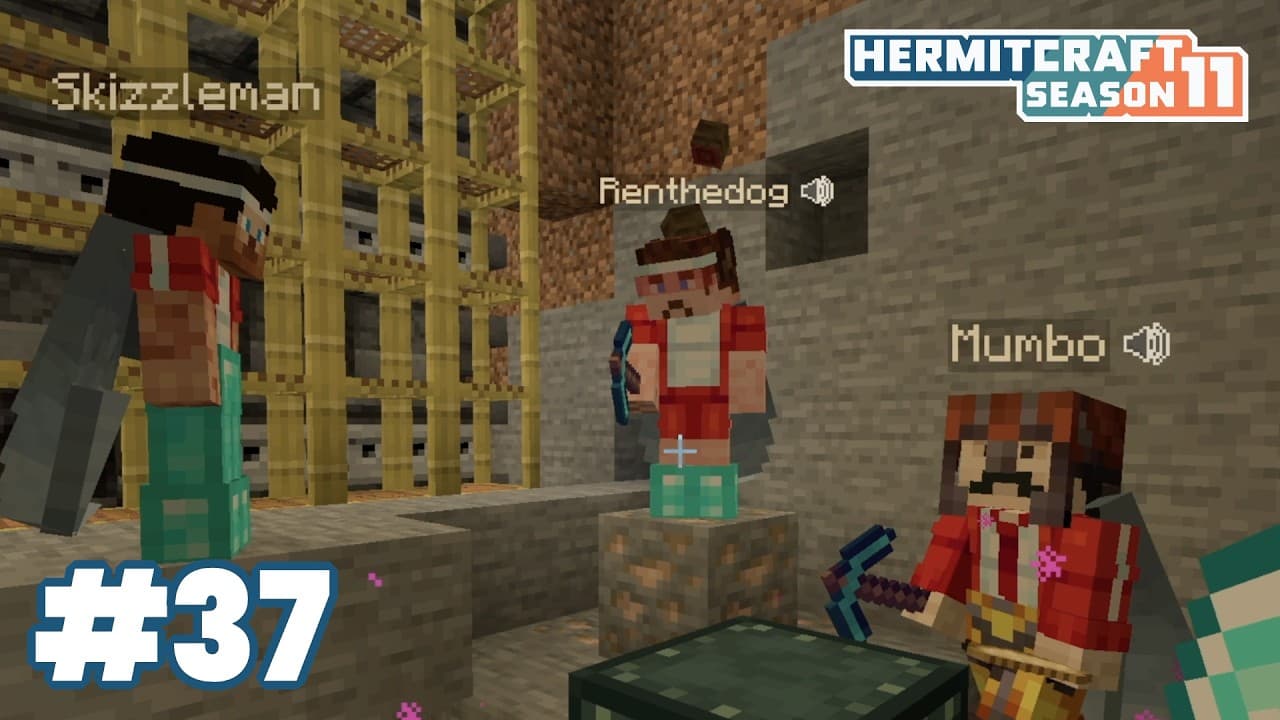 Timing the real estate market! Bank business and bone sales attempts! — HermitCraft 11: ep 37