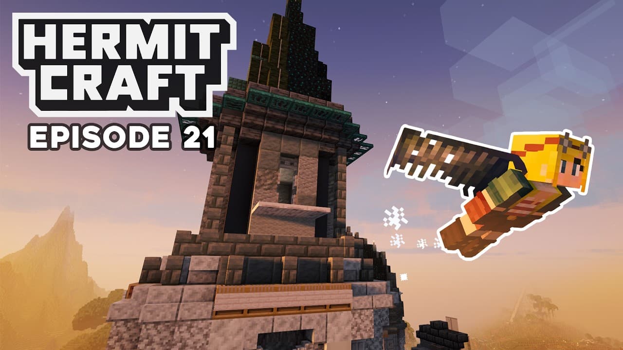 Hermitcraft S11: I Expanded The Base Upwards! | Episode 21